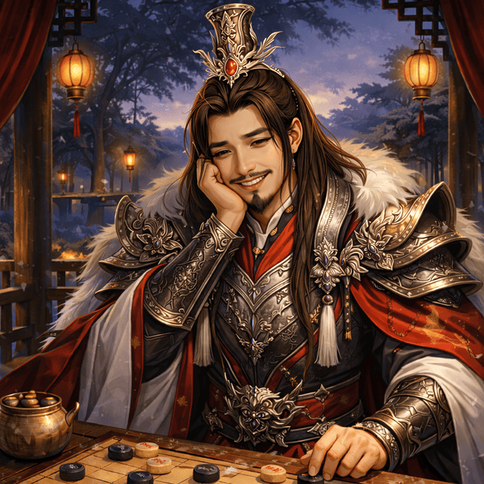 Nhân vật AI Hàn Tín — AI cờ tướng nghiêm nghị, phong cách chiến lược quân sự trên Dypora